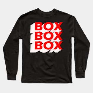 Box Box Box Long Sleeve T-Shirt